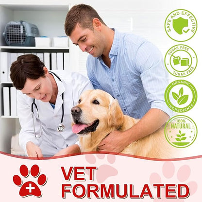 Cranberry Bladder Control Supplement for Dogs - Urinary Tract Support - UTI, Bladder Stones, Incontinence, Immune & Gut Support – 180 Count