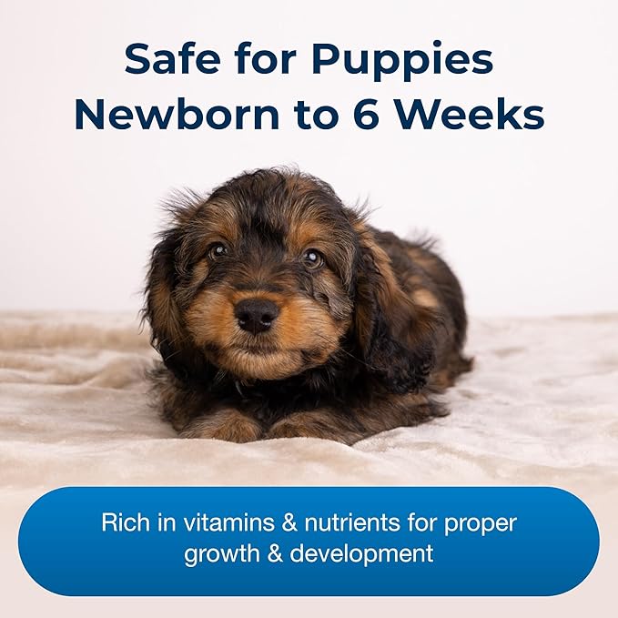 PetAg Esbilac Puppy Milk Replacer Liquid - 11 oz - Ready-to-Feed Puppy Formula with Vitamins for Puppies Newborn to Six Weeks Old - Easy to Digest