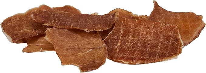 JustFoodForDogs Single Ingredient Healthy Dog Treats and Dog Snacks, Jerky Treats, Human Grade, Preservative and Grain Free, Rawhide Free Chews, Low Calorie Treat - Pork, 5 oz