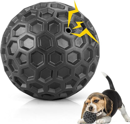 Indestructible Squeaky Dog Balls Puppy Toys, Interactive Dog Toys for Small Dogs, Puppy Chew Toys for Teething and Relax, Dogs Chew Toy Balls Small Toys for Small Breed