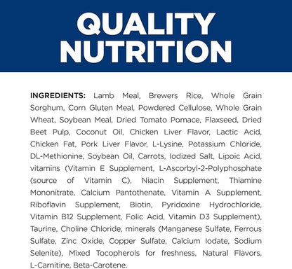 Hill's Prescription Diet Metabolic Weight Management Dry Dog Food, Lamb Meal & Rice, 6 lb. Bag