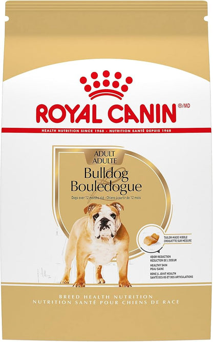 Royal Canin Bulldog Adult Dry Dog Food, 30 lb bag