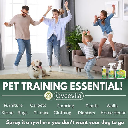 8oz No Pee Spray for Dogs - Potty Training Spray to Stop Marking Indoors & Outdoors - Safe Puppy Housebreaking Aid