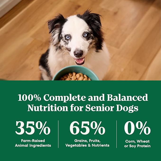 Nutro Natural Choice Senior Dog Food, Lamb & Brown Rice Recipe, 4.5 lb. Bag