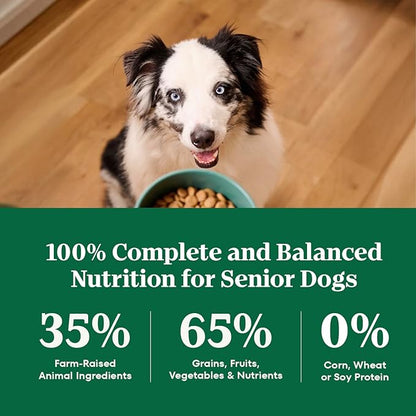 Nutro Natural Choice Senior Dog Food, Lamb & Brown Rice Recipe, 4.5 lb. Bag