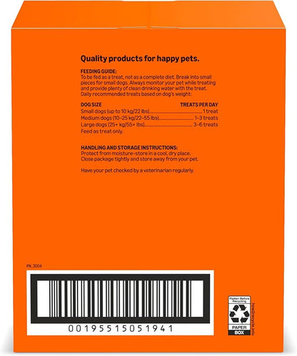 Amazon Basics Crunchy Dog Biscuits Gravy Basted Flavor Dog Treats 5 lb. Box