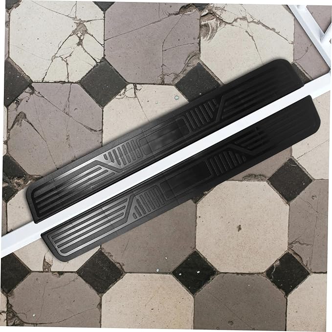 VICASKY 3Pcs Durable Dog Fence Ramp Easy Installation Door Sill Accessory for Pet Safety Skid Compatible with Indoor Use