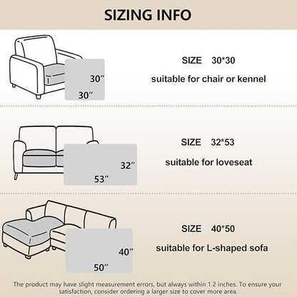 gogobunny 100% Double Sided Waterproof Dog Blanket Soft Pet Bed Cover Reversible Protect Furniture Couch Sofa Car for Puppy Large Dog Cat (Dark Olive/Light Olive, 30x30 Inch (Pack of 1))
