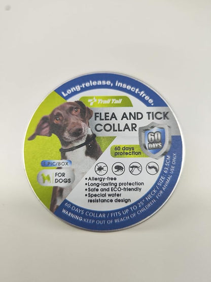 Aurora Flea Collar for Dogs,3 Pack Flea and Tick Collars, Waterproof Adjustable Dog Flea Collar with Natural Essential Oils, Long Lasting Protection for All Ages of Dogs