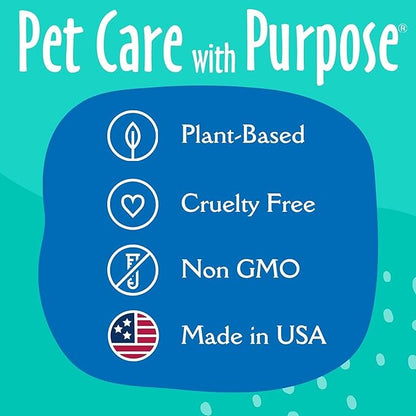 earthbath Oatmeal & Aloe Dog Shampoo and Conditioner Set - Oatmeal Shampoo & Conditioner for Dogs, Itchy, Dry Skin Relief, Pet Wash, Made in USA - Vanilla & Almond, 16 Fl Oz (Pack of 4)