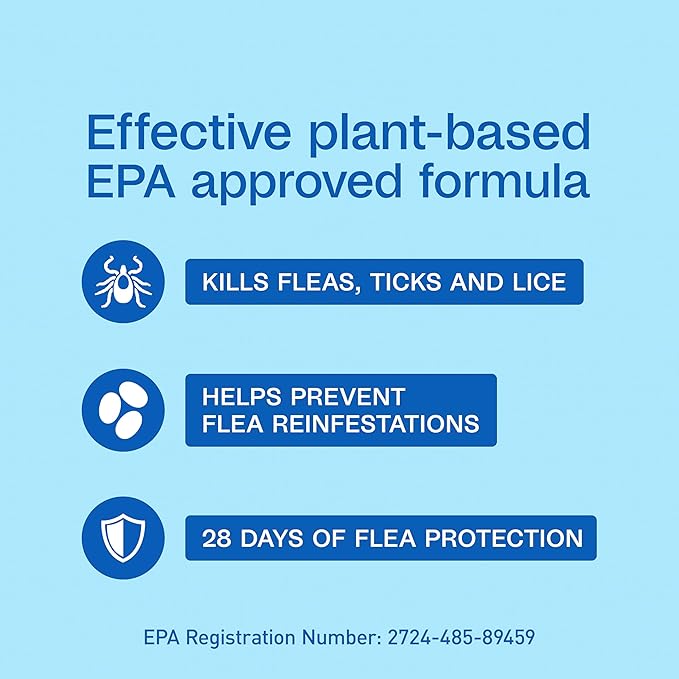 ADAMS Plus with Botanicals Flea & Tick Shampoo for Cats, Kittens, Dogs & Puppies, Flea Shampoo for Flea Infestations, Soothes & Conditions Dry Skin & Coat, Kills Fleas, Flea Eggs, Ticks & Lice, 16 oz