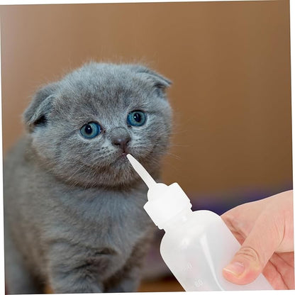 BESPORTBLE 4pcs Pet Feeder Bottle Dog Cat Kitten Puppy Milk Bottle for Easy Feeding and Cleaning