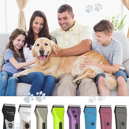 5 in 1 Fine Replacement Blades Compatible with Wahl Bravura Clipper Chromado，Creativa，Figura Dog Clippers for Dogs Grooming （for Larger Animals）