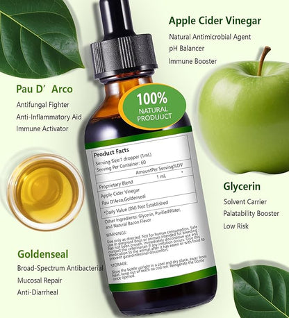 Natural Antibiotics for Dogs, Dog Allergy Supplies Antibiotics, Dog Multivitamin for Pets, Dog Itch Relief,Dog Multivitamin,Natural Dog Antibiotics Supports Dog Allergy and Itch Relief