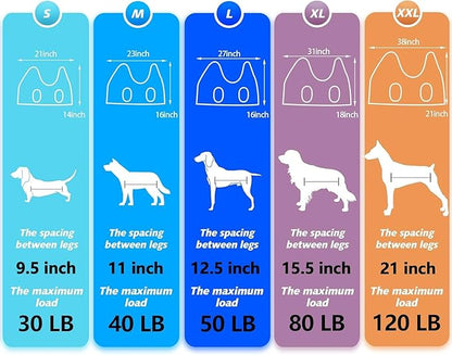 ATESON Pet Grooming Hammock with Nail Clippers/Nail Trimmers/Grooming Scissors, Dog Grooming Harness for Nail Trimming, Pet Grooming Sling Helper