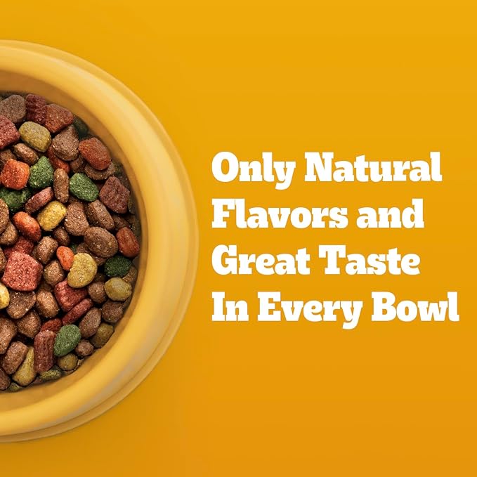 Pedigree Dry Dog Food for Adult Dogs, High Protein, Beef and Lamb Flavor, 3.5 lb. Bag