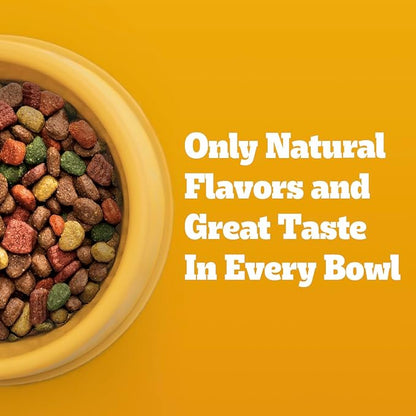 Pedigree Dry Dog Food for Adult Dogs, High Protein, Beef and Lamb Flavor, 3.5 lb. Bag
