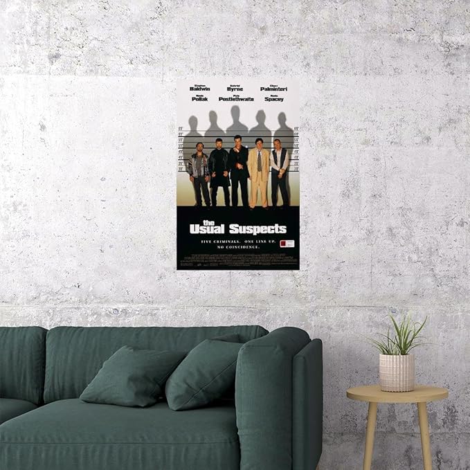 The Usual Suspects Movie Kevin Spacey Gabriel Byrne 18x24 Poster