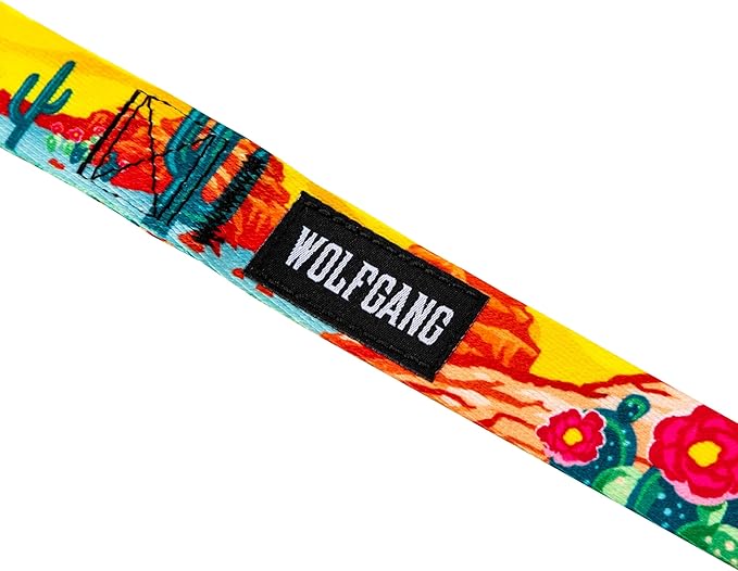 Wolfgang Heavy Duty Dog Leash, Pull-Tested for Walking & Training, PackLeader Print, Small