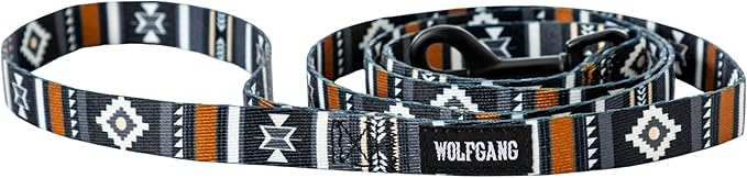 Wolfgang Heavy Duty Dog Leash, Pull-Tested to Over 800 lbs for Walking & Training, LosMuertos Print, Small