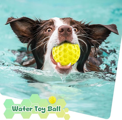Squeaky Dog Toys for Aggressive Chewers, Indestructible Dog Balls for Aggressive Chewers, Squeaky Balls for Dogs, Interactive Toys for Large Dogs, Funny Ball