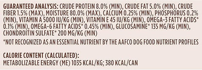 Nutrish Real Beef & Veggies Recipe Whole Health Blend Chunks in Gravy Wet Dog Food, 13 oz. Can, 12 Count, Packaging May Vary (Rachael Ray)