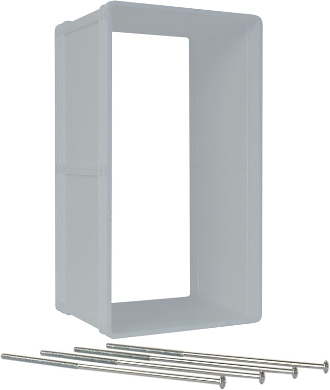 Ideal Pet Products Designer Series Ruff-Weather Pet Door with Telescoping Frame + Wall Installation Kit Bundle, Extra Large, 9.75" x 17" Flap Size