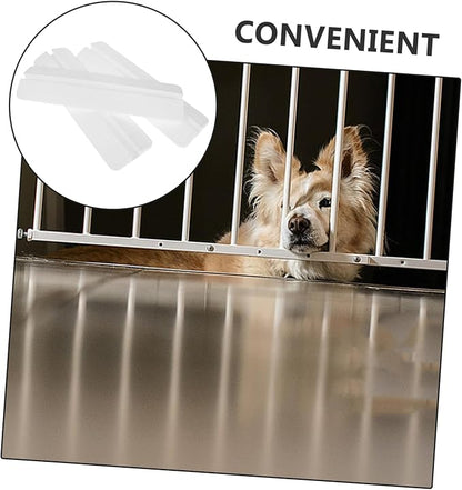 YARNOW 3pcs PET Gate Fence for Small to Large Dogs Freestanding Safety Guardrail Anti-Kick Pedal Indoor Baby Gate Barrier for Stairs and Doorways