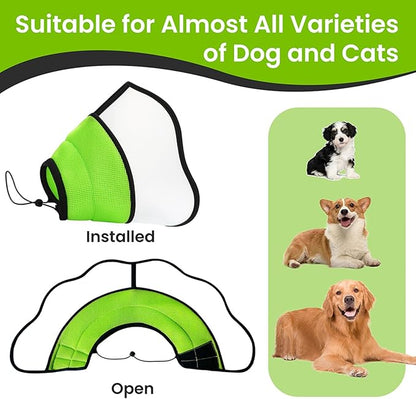 Avaner Dog Cones Recovery Collars: Dog Soft Protective After Surgery Collars for Small Medium Dogs