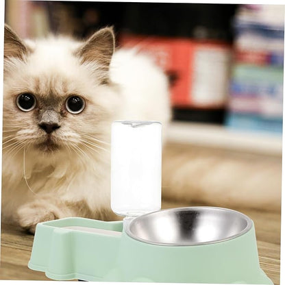 Dog Water Bowl Stainless Steel Portable Pet Feeder Food Container for Pet
