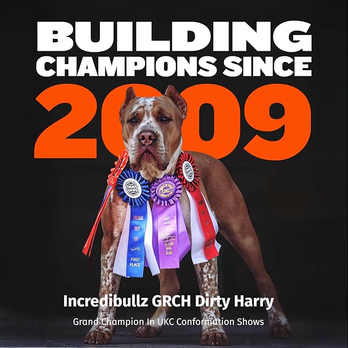 Bully Max Dry Dog Food for Adults & Puppies - High Protein & Fat for Muscle & Weight Gain - High Performance Dog Food Supplements - Small & Large Breed Dogs (535 Calories Per Cup), Chicken, 5lb Bag