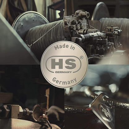 Herm Sprenger Stainless Steel Prong Dog Collar with ClicLock Buckle - for Small Medium Large Dogs – Ultra-Plus Training Pinch Collar with Quick Release - Made in Germany (23in (58cm) x 3.2mm)