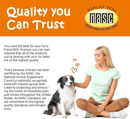 Calming Chews for Dogs - for Everyday Stress, Relaxation, Composure, and Separation Turkey 120 Count
