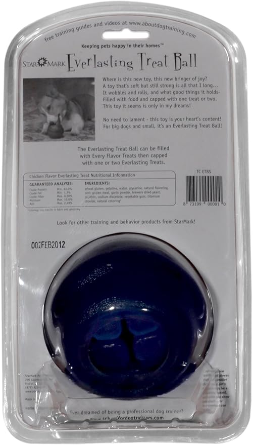 Starmark Everlasting Treat Ball Medium with 1 treat