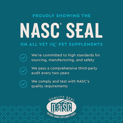 VetIQ 8-in-One Multifunctional Supplement for Dogs, Supports Hip & Joint, Urinary Tract, Immune System, Skin Health and Heart Health, Soft Chews, Made in The USA, (Pack of 120)