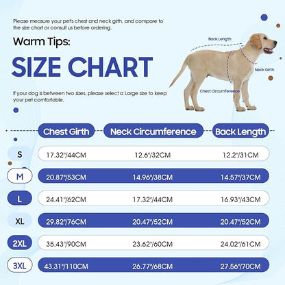IDOMIK Recovery Suit for Dogs Hind Legs|Dog Surgery Suit for Female Spay Male Neuter,Dog Leg Sleeve to Stop Licking Rear Legs,Long Sleeves Wound Cover Onesie Shirt for Dogs,Cone Collar Alternative