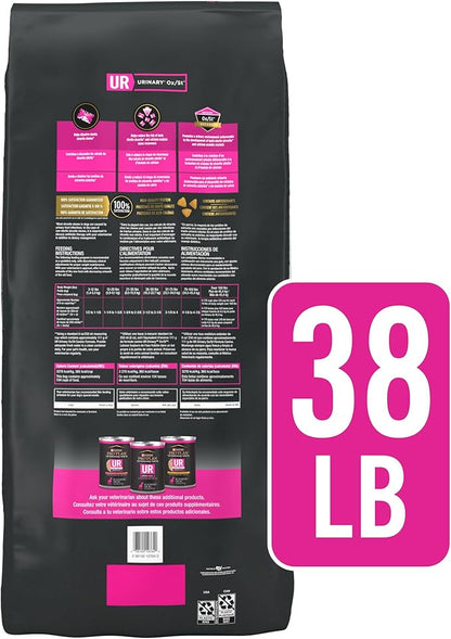 Pro Plan Veterinary Diets Purina UR Urinary Ox/St Canine Formula Dog Food Dry Kibble - 38 lb. Bag