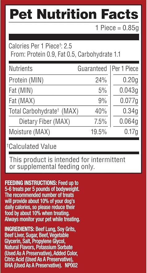 Pup-Peroni Training Dog Treats, Original Beef Flavor, 5.6 Ounce (Pack of 8), Made with Real Beef, Bite Size Rewards