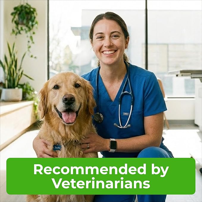 FurLife Flea and Tick Collar for Dogs – Waterproof Red Dog Collar, Pet Supplies for Tick and Flea Prevention for Dogs, Safe for All Breeds
