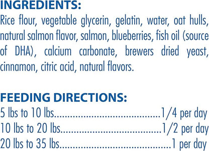N-Bone Puppy Teething Rings Salmon Flavor Dog Treat, 6 Count Bag, 7.2-oz