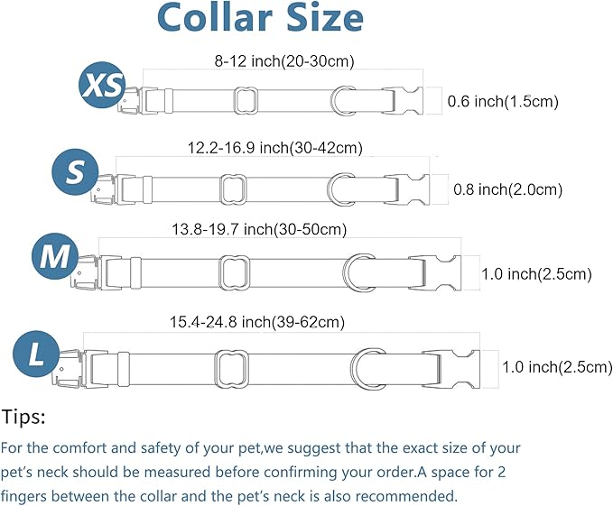 Dog Collar and Leash Set.Soft and Easy to Clean Vegan Leather with Rose Gold Metal Buckle for Small Medium Large Dogs (Off-White, XS(8"-12"))
