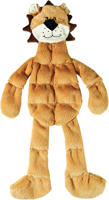 SPOT Skinneeez Tons-O-Squeakers Jungle Cat Dog Toy - 19 Squeakers for Tons-O-Fun! Stuffing-Free Design Perfect for Moderate Chewers, Tug Toy for Medium to Large Puppies & Dogs - 20in, Style May Vary