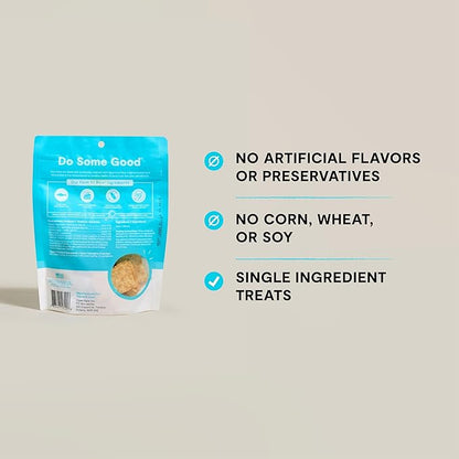 Open Farm, Dehydrated Dog Treats, High Protein & Low Carbohydrate Dog Snacks, Crunchy Texture, Single Ingredient Wild-Caught Cod Fish Recipe, 2oz Pouch