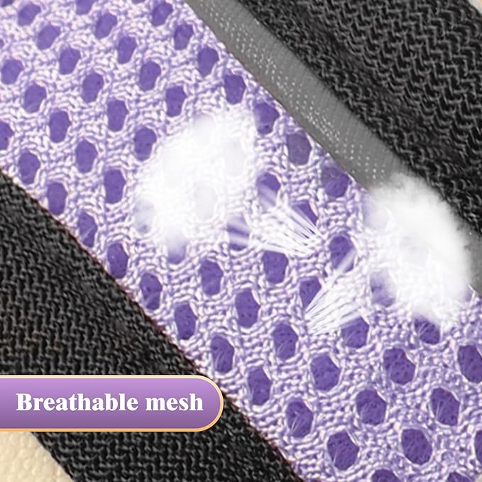 YIMEIS Dog Harness and Leash Set, No Pull Soft Mesh Pet Harness, Reflective Adjustable Puppy Vest for Small Medium Large Dogs, Cats (Taro Purple, X-Small (Pack of 1)