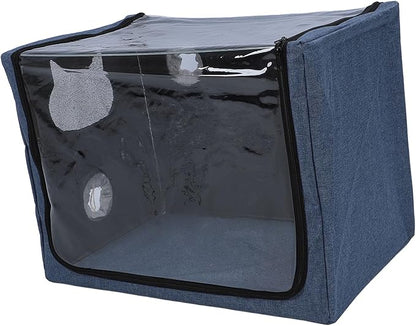 Pet Atomization Oxygen Box, Nebulization Cage, ICU for Dogs House, Puppies Convenient Cough Breathing Treatment