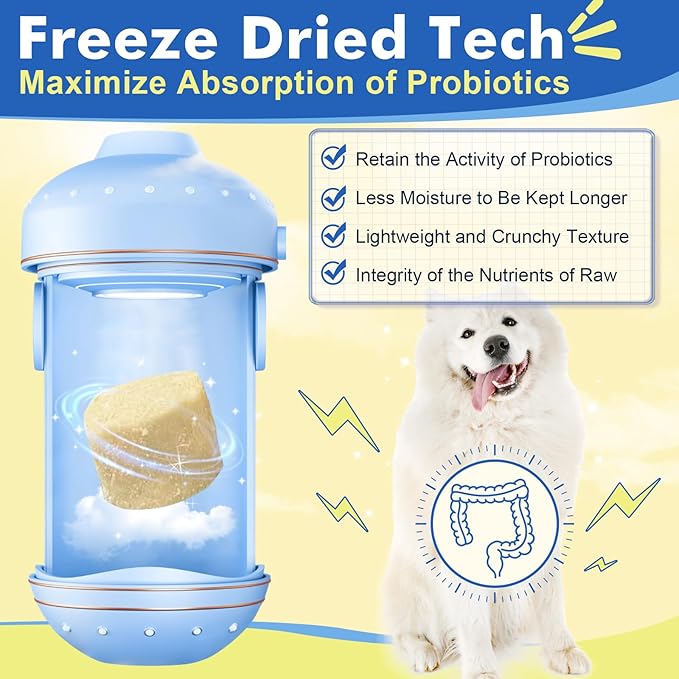 Dog Allergy Relief Chews, with Colostrum, Omega 3,6, Probiotics for Dogs, Support Immune, Dog Itching Skin Relief, Natural Dry Skin & Itch Relief for Dogs, Hot Spot Treatment, Seasonal Allergy Relief