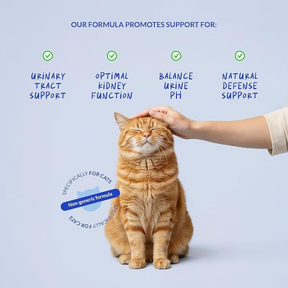 Cranberry for Cats - Urinary Tract Support, Bladder Health, Dog UTI, Bladder Stones, Incontinence Support (Liquid for Cats)