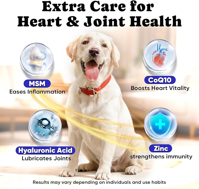 Wild Alaskan Salmon Oil for Dogs & Cats – Fast-Absorbing Fish Oil for Dogs with Krill Oil, Omega 3 6 9 Fish Oil Supplement from 8 Deep Sea Fishs for Skin, Coat, Joints & Heart -16oz (90 Day Supply)
