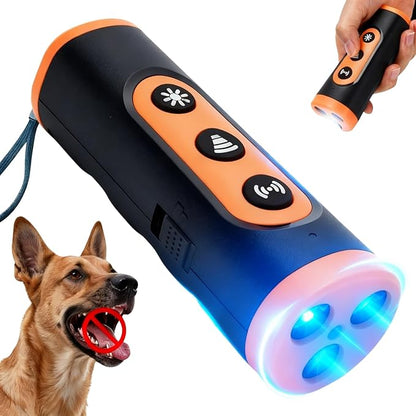 Dog Bark Deterrent Device, 2025 Upgraded Ultrasonic Anti Barking Device for Dogs, 35FT Range Auto Barkshield for Own & Neighbor's Dog, Safe & Effective No Barking Device for Dogs