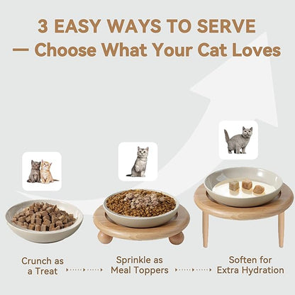Freeze Dried Beef Liver Treats for Dogs & Cats, Organ Meat, Single Ingredient Food Toppers & Training Snacks, 2 oz